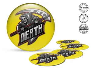 Hub Cap Sticker Style Turbo Burst Limited